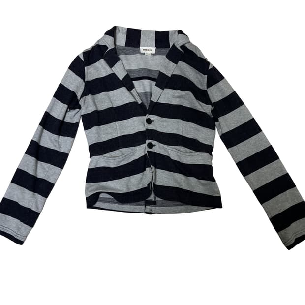 Diesel vintage striped jacket