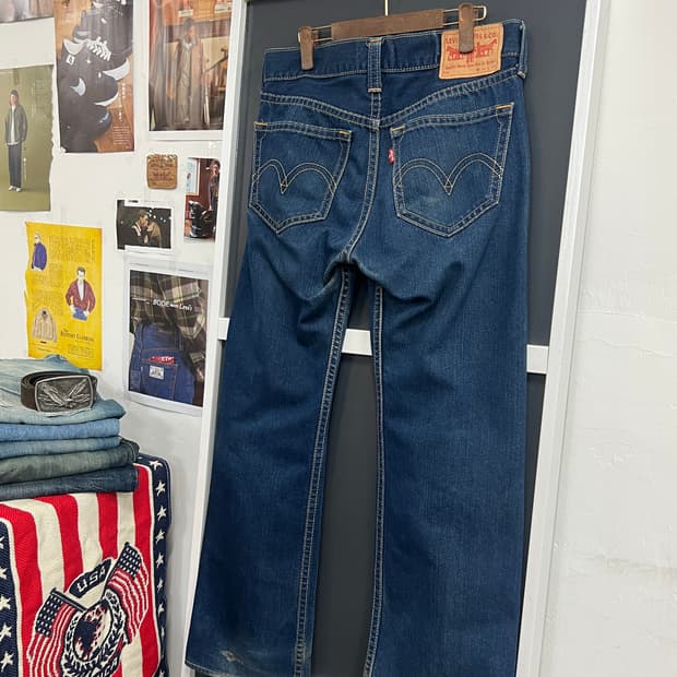 Levis 리바이스 아이코닉 스트레이트 데님 팬츠