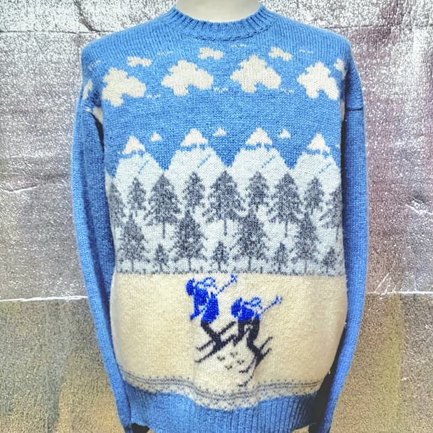 ♤필독♤ 빈티지 스키 니트