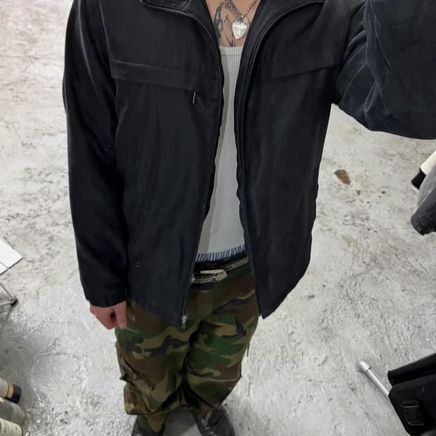 Nicole St Gilles work jacket