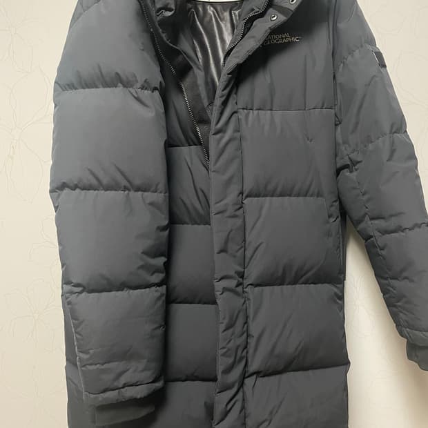 네셔널지오그래픽 구스다운 롱패딩