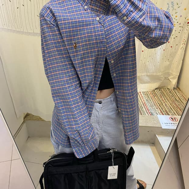 폴로 랄프로렌 체크 셔츠 (Man XL) AB0295