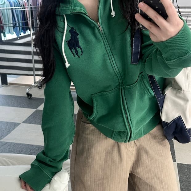 폴로 랄프로렌 빅포니 후드집업 