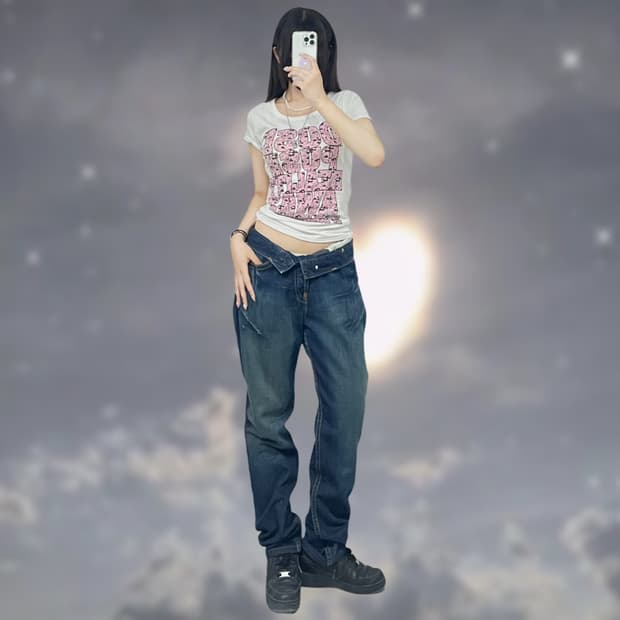 리바이스 진청 데님 팬츠