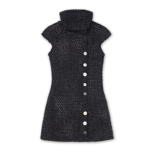 babyrab petit crochet ops 원피스 차콜