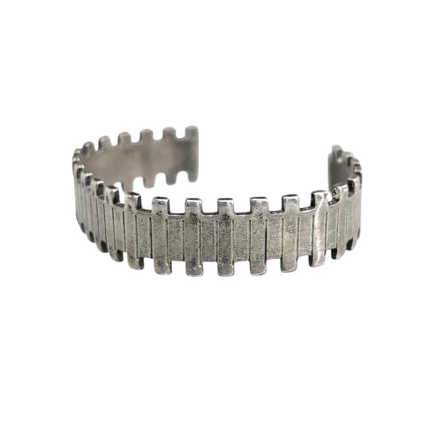 팩토텀 그리드 월 실버 뱅글