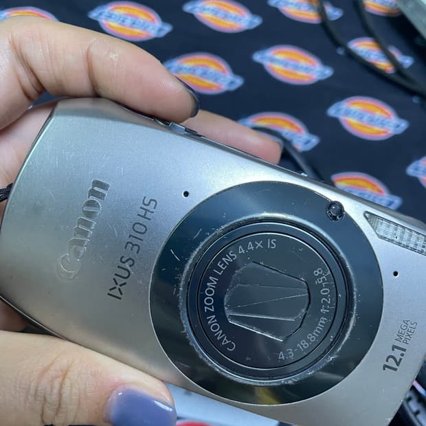 빈티지디카 캐논 익서스 310 디카 실버 (액정 점) 