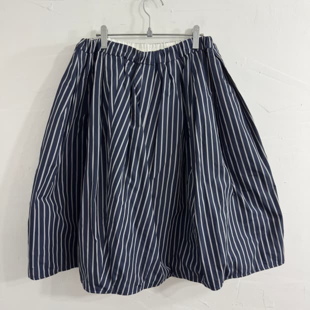 crolla stripe banding skirt