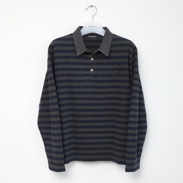 (네고가능)해칭룸 스트라이프 폴로 티 Stripe Polo Tee