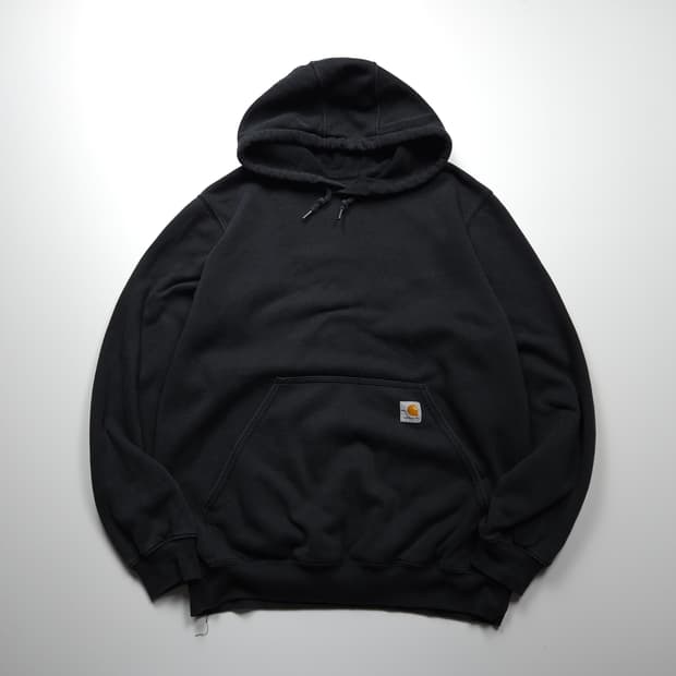 칼하트 오리지날 박시핏 블랙 후드 티셔츠 (L)