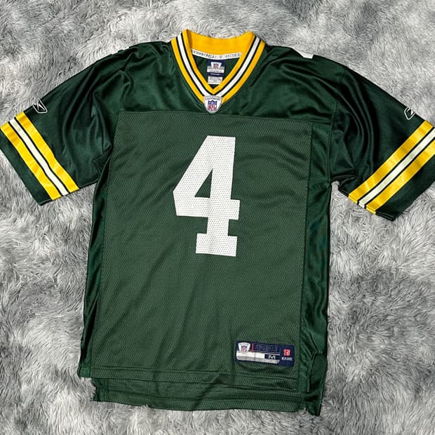 리복 NFL 그린베이 패커스 유니폼 져지