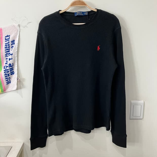 60 폴로 와플 롱슬리브