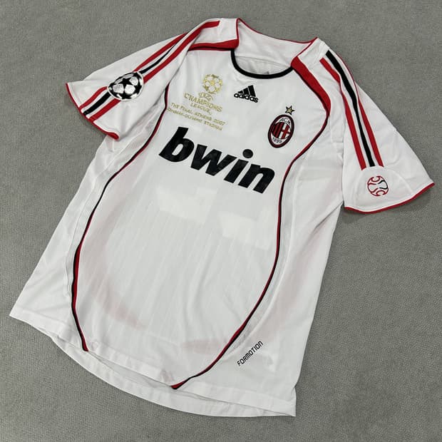 아디다스 AC밀란 챔피언스리그 2007 유니폼 m
