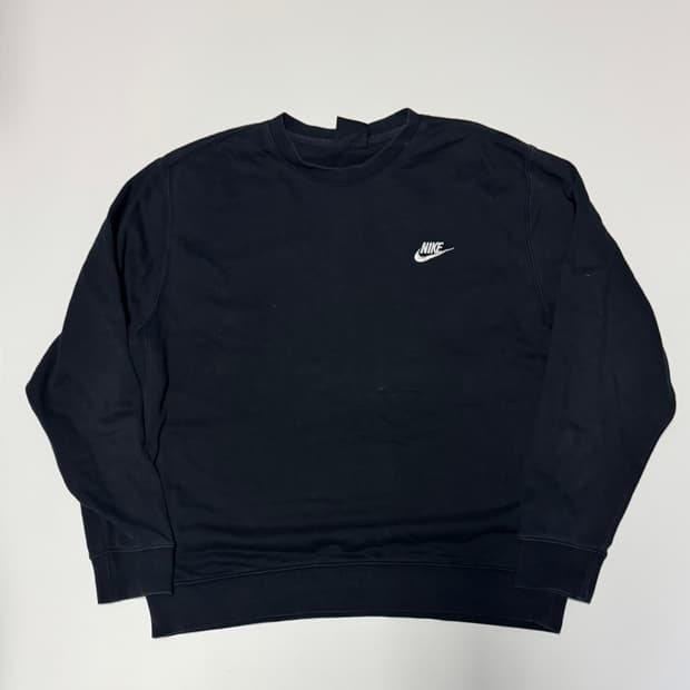 나이키 기본 트레이닝 스웻 맨투맨 2XL 블랙