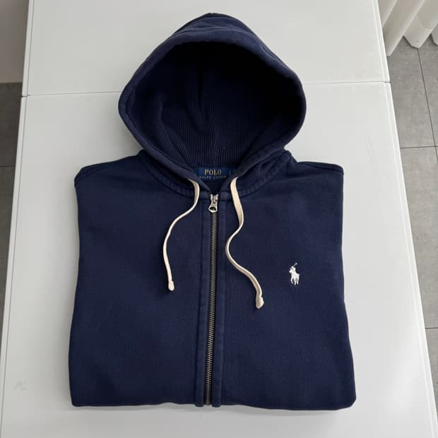 폴로 후드집업 