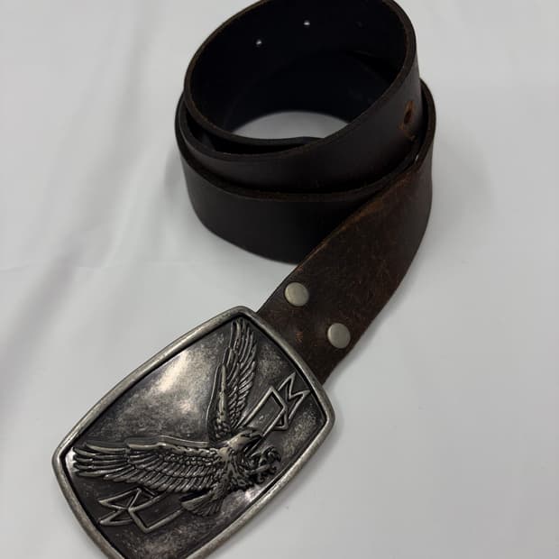 리바이스 빈티지 웨스턴 이글 버클 레더 벨트