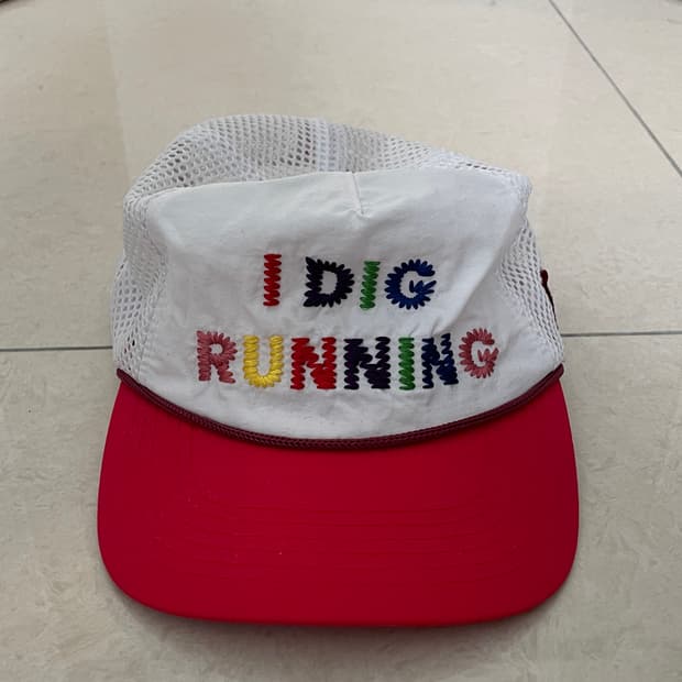 알렉스조노 레인보우 트러커캡 러닝캡