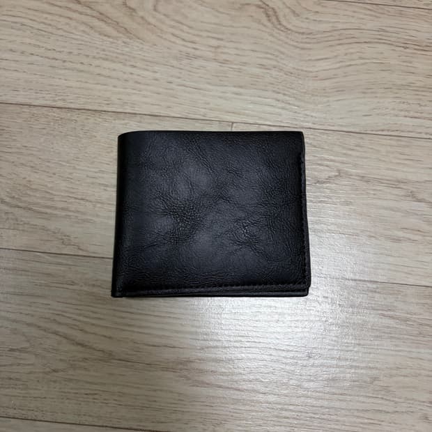 자라 가죽지갑 블랙