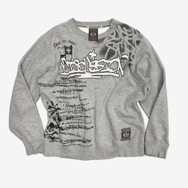 STRANGE HEAVEN grunge sweat shirt