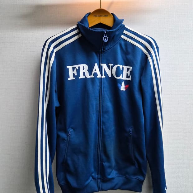 110) 아디다스 프랑스 트랙탑 져지 팝니다