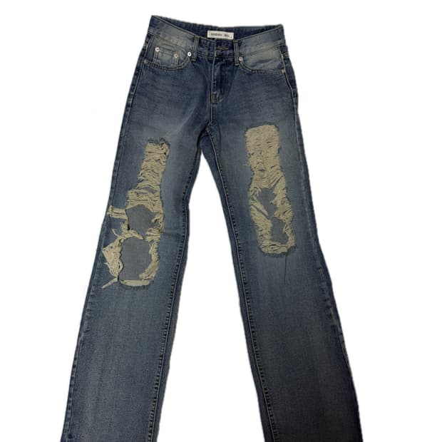 보헤미안서울 distressed pants s