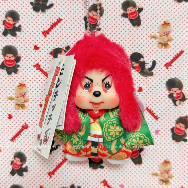 몬치치 가부키 빅페이스 키체인