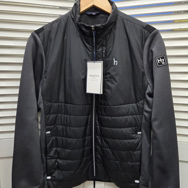 헤지스골프 퀼팅 패딩 자켓