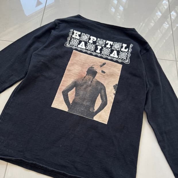 PRINT LS TEE 프린트 LS 티셔츠