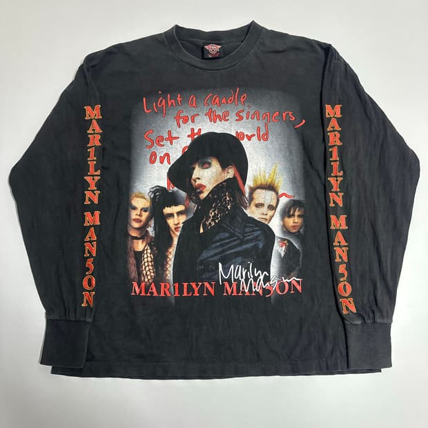 90s 마릴린맨슨 롱 슬리브
