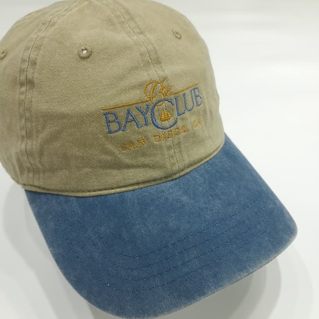 빈티지 Bay Club 투톤 볼캡 P1623