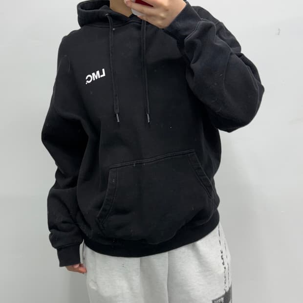[M] LMC 블랙 후드티