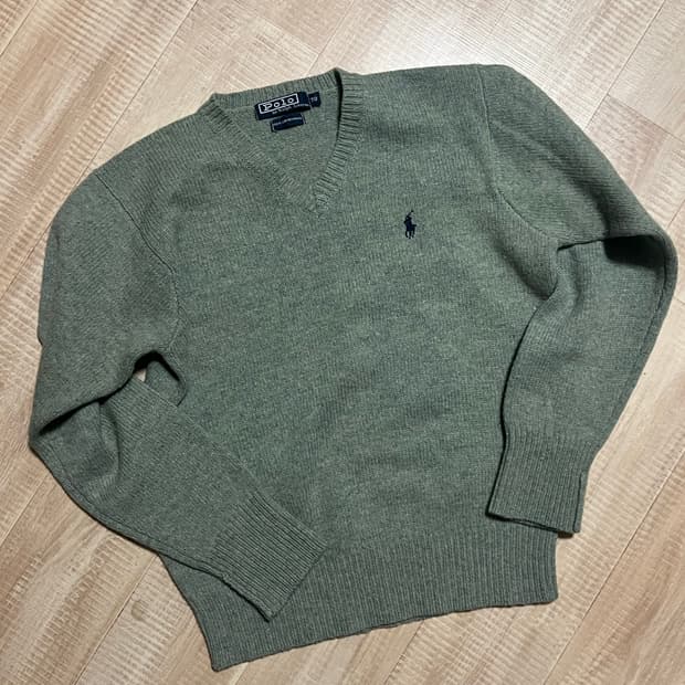 폴로 랄프로렌 램스울 니트 S