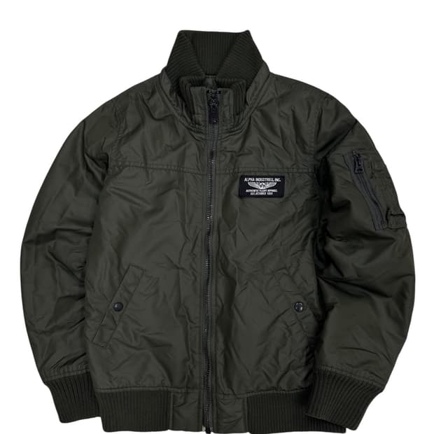 알파인더스트리 플라이트자켓 세이지그린 (M) 