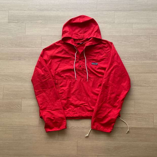 80s 파타고니아 아노락 레드