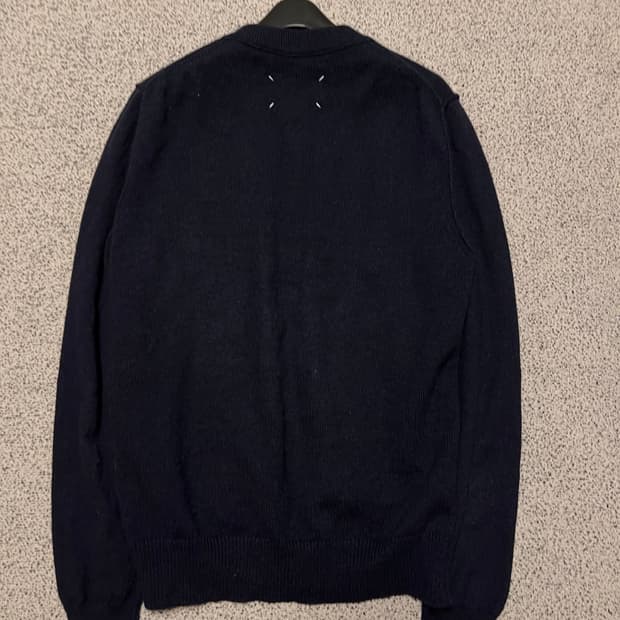 margiela cashmere knit sweater 