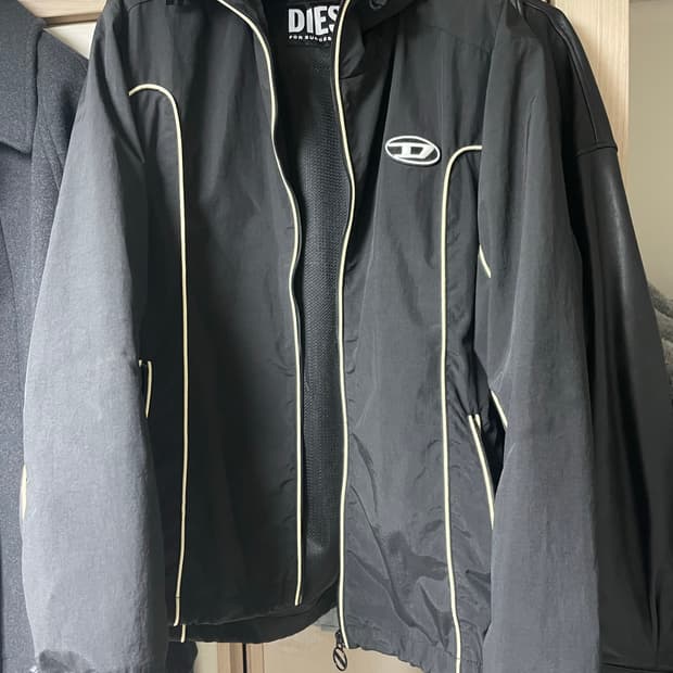 디젤 J-하이브스 콘트라스트 파이핑  블랙 L