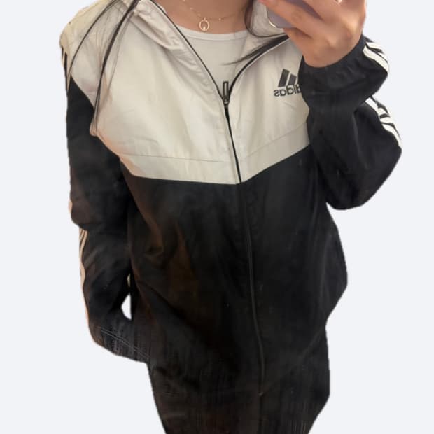 🖤아디다스 화이트 블랙 오레오 바람막이🖤