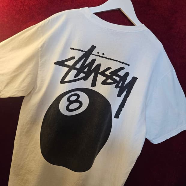 스투시(Stussy) 8볼 반팔 티셔츠
M size