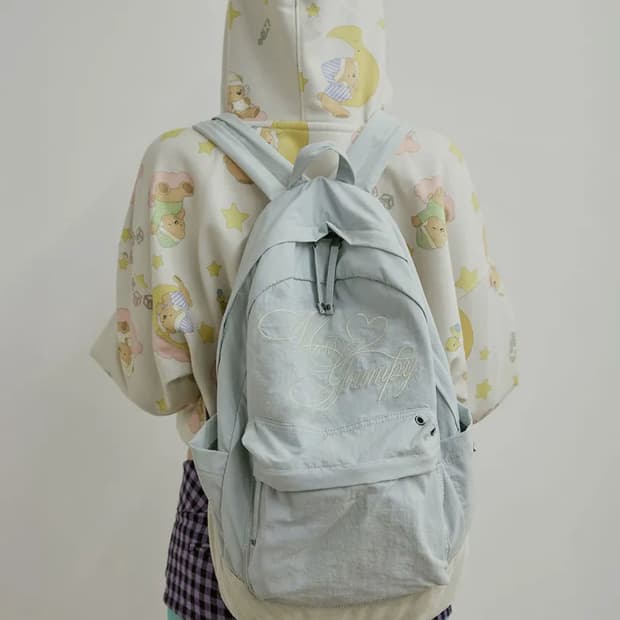 스컬프터 나일론 백팩 매트 세이지