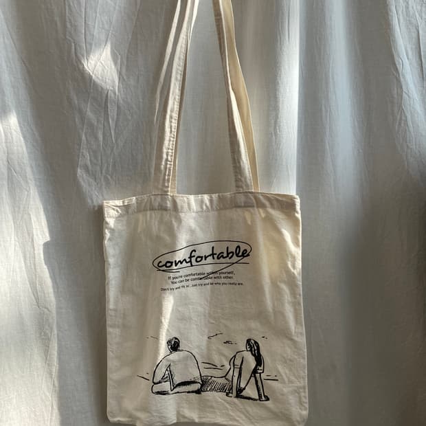 일러스트 에코백