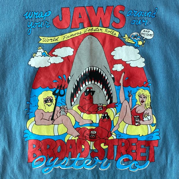 하드락 카페(Hard Rock Cafe) 발리 '엘비스 곰' 그래픽 반팔