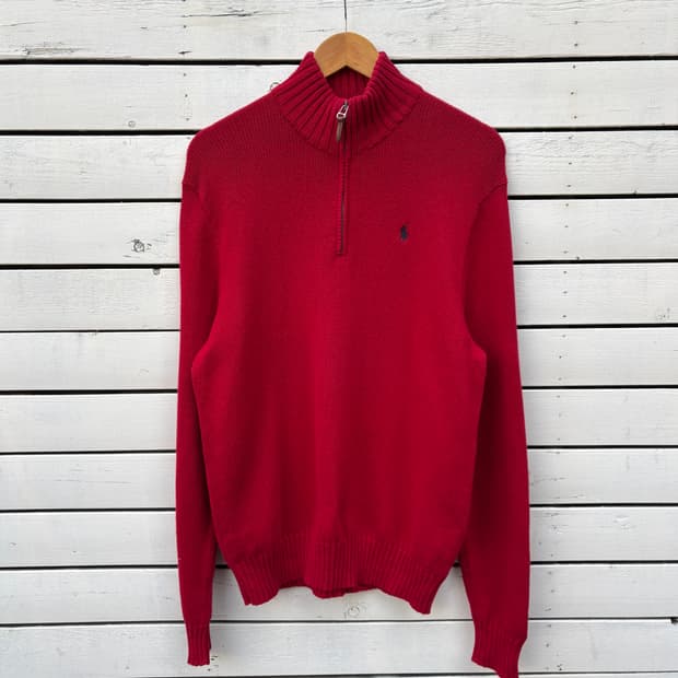 Polo 폴로 피마코튼 풀오버 니트