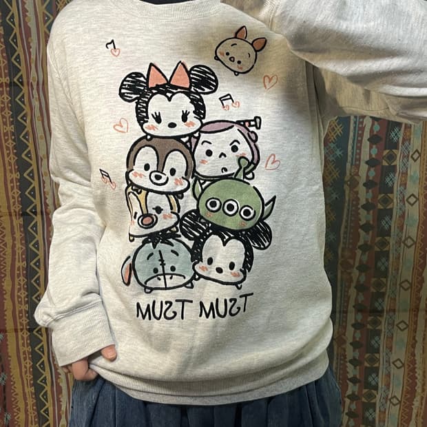 Disney 디즈니 썸썸 맨투맨