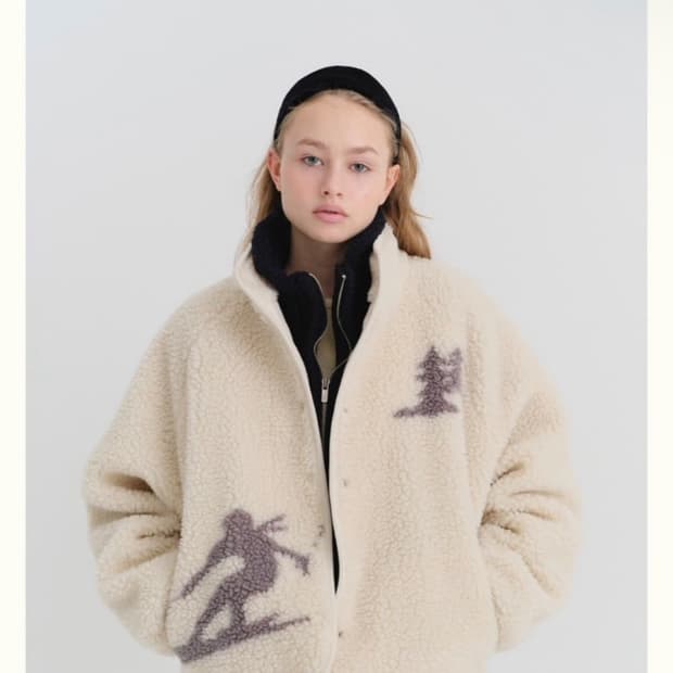 (삽니다)리본빛 스키 덤블 플리스