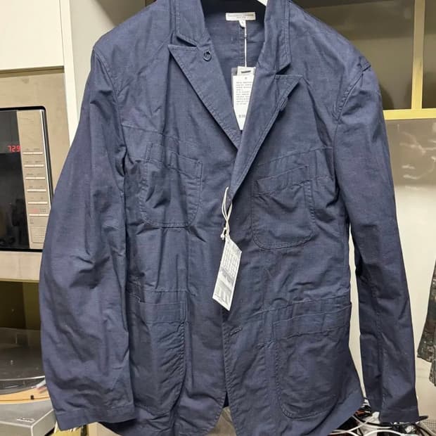 엔지니어드가먼츠 베드포드 립스탑 네이비 L