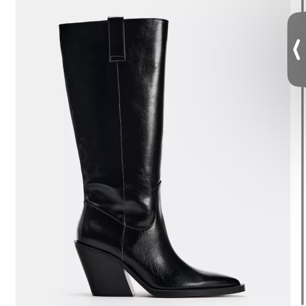 Zara 자라 카우보이 힐 부츠