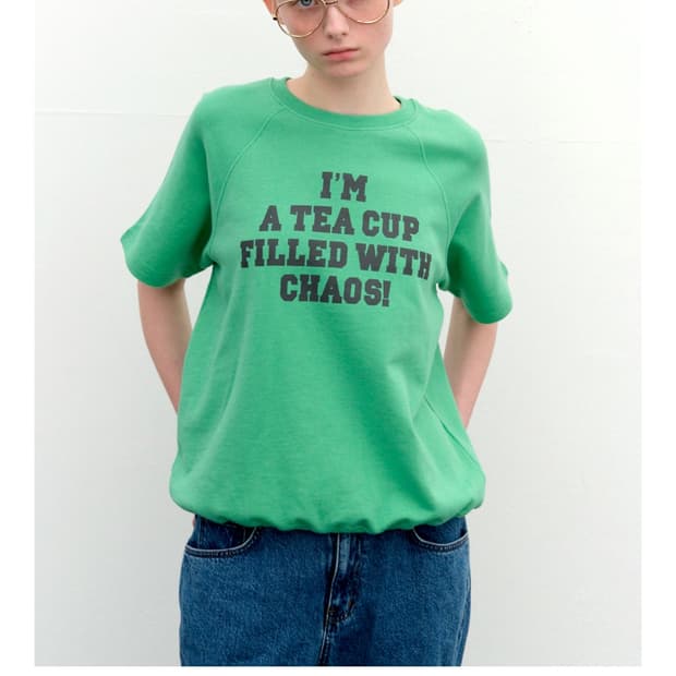 포니테일 스웻셔츠 