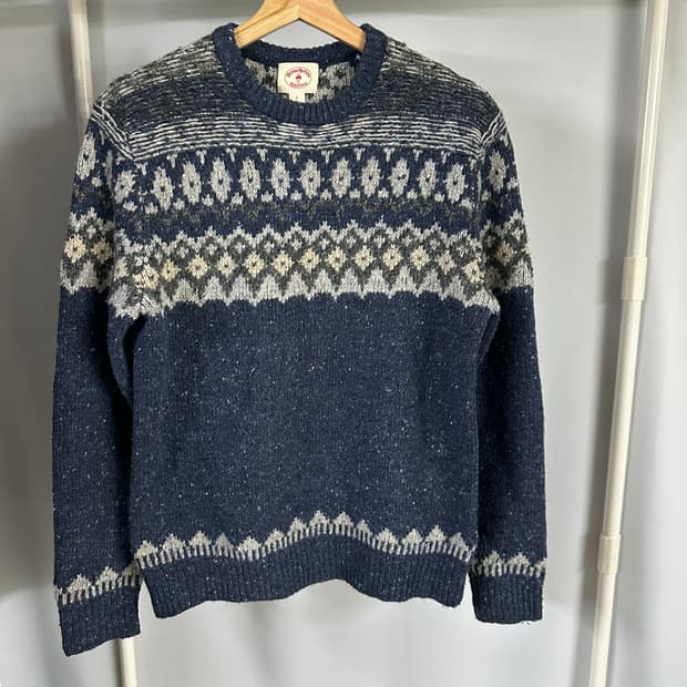 브룩스 브라더스 레드플리스 페어아일 니트