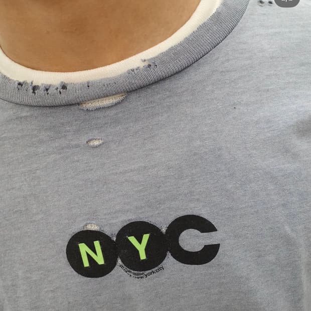 90‘s stussy nyc 티셔츠