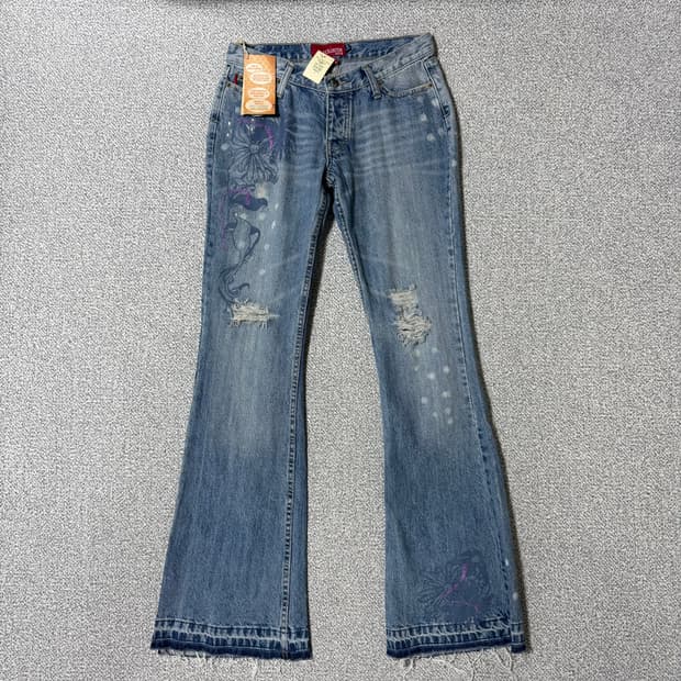 [택달린 새상품] 홀리스터 부츠컷 데님 여성용